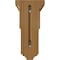 Ekena Millwork 7"W x 7 3/4"D x 14"H Jumbo Reyes Wood Corbel, Cherry CORW07X07X14RYCH - alternate 3